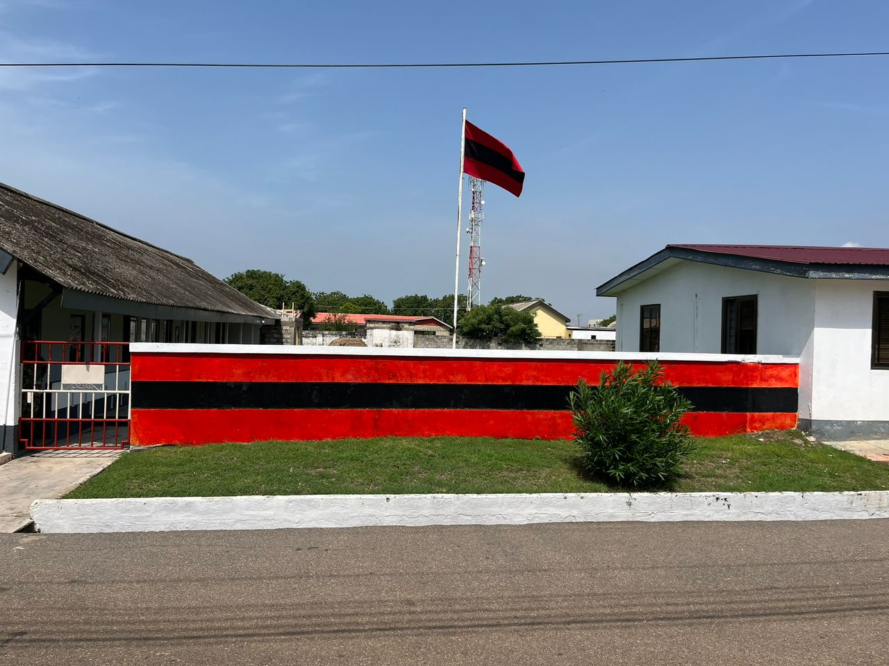 Entrance and frontage