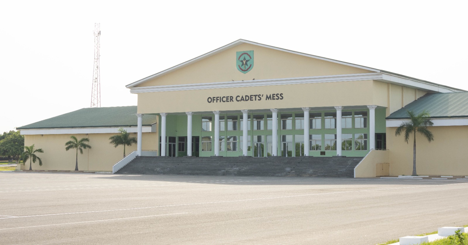 Wide campus view
